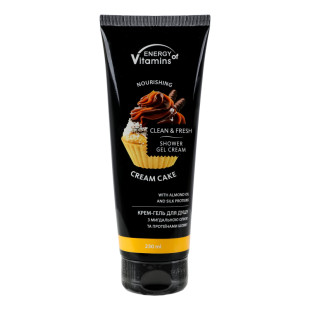 Крем-гель для душа Cream cake 230мл (5484) ENERGY of Vitamins 230 мл